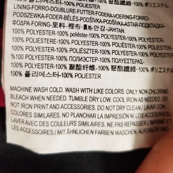 Van's after Dark Reflective Anorak Jacket barely used - Picture 12 of 13